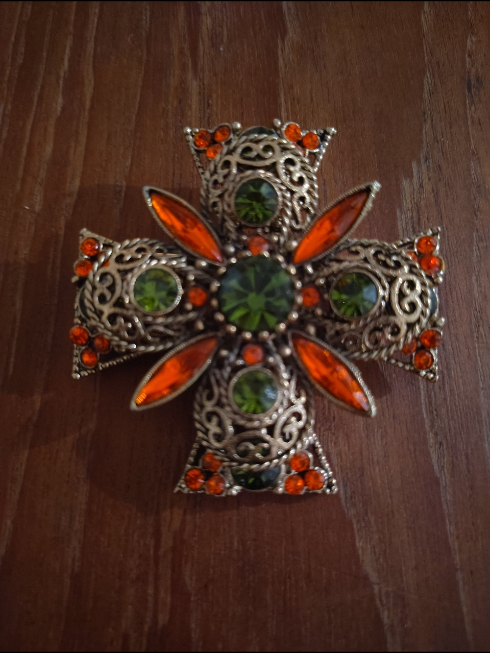 Emmons Vintage 1960's Ornate Maltese Cross
